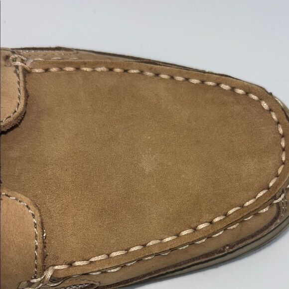 Men\'s Reel Legends Admiral Neutral Brown Leather Boat Shoe Loafers Size 10 1/2 main image 10